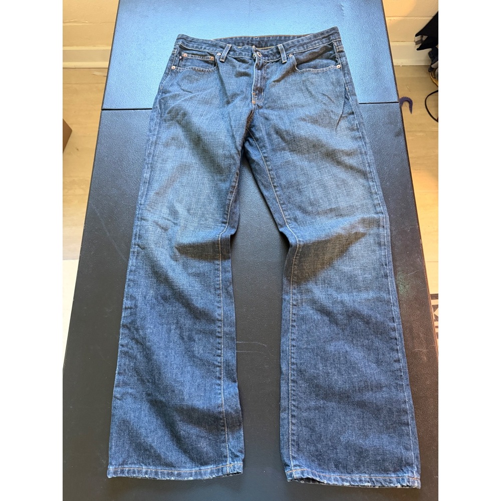 Y2K Polo Jeans Co Ralph Lauren Modern Bootcut Jeans Blue Denim Sz 14 8074WAT1771